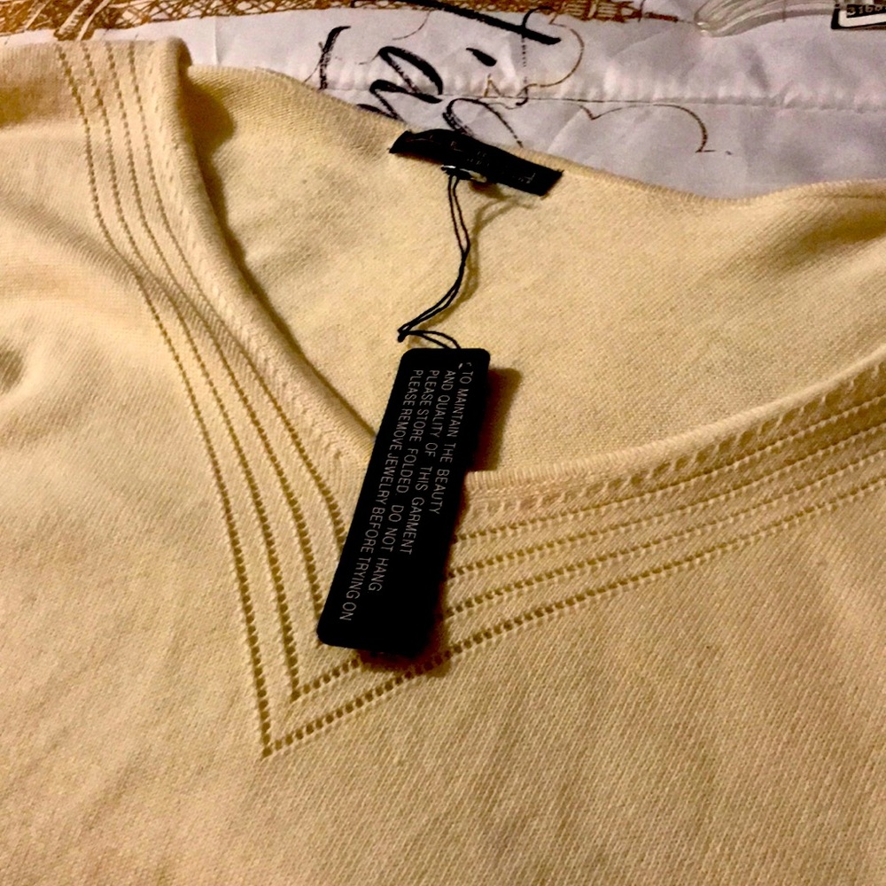 Women Beige Sweater by